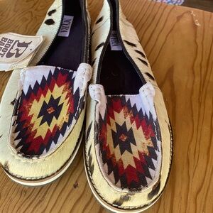 Myra Cowhide slip on shoes (Size 8 Women’s) brand new with tags